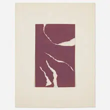 Leon Polk Smith, Untitled, 1961, collage on paper
