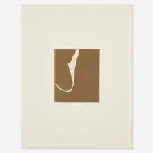 Leon Polk Smith, Untitled, 1962, collage on paper