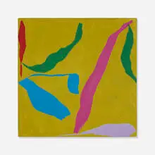 Untitled by Ray Parker, 1974, oil and acrylic on canvas, sold Apr 2019