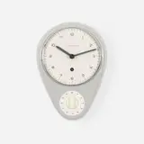 Max Bill, wall clock with timer