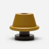 Senape vase by Ettore Sottsass, 1997, plastic, sold Apr 2019