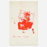 The Paris Review by Jim Dine, 1965, lithograph on paper, sold Apr 2019