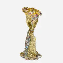 Thomas Lanigan-Schmidt, The Summer Place... (Chalice #82), 1991, aluminum foil, plastic wrap, tape, staples