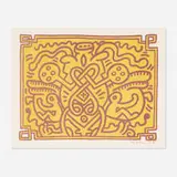 Keith Haring, Chocolate Buddha 4, 1989, lithograph on Arches Infinity paper