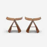 Sori Yanagi, Butterfly stools, pair