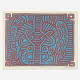 Keith Haring, Chocolate Buddha 1, 1989, lithograph on Arches Infinity paper
