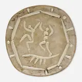 Two Dancers by Pablo Picasso, 1956, earthenware, sold Apr 2019