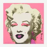 Andy Warhol, Marilyn (Castelli Mailer), 1981, offset lithograph on paper