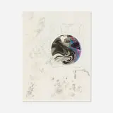 Nick Mauss, Notes, 2003, collage and pencil on paper