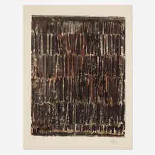 Cesar, Arrachage-Lithographie, 1962, lithograph on paper
