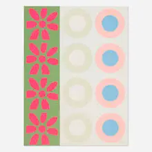 Untitled by Peter Gee, c. 1965, screenprint on paper, sold Apr 2019