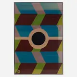 Burton Kopelow, Untitled (tapestry), c. 1965, hand-woven wool