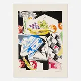 Jacob Lawrence, Morning Still Life, 1976, lithograph on Arches 88 paper