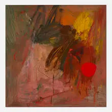 Barcelona, España by Robert S. Neuman, 1957, oil on linen, sold Apr 2019
