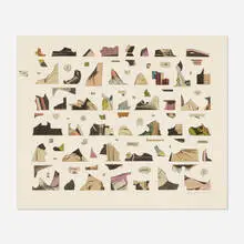 Ray Yoshida, Mmmmm....., 2000, collage on paper