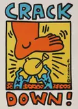 Keith Haring, Untitled, 1986 lithograph printed in colours 55.5 x 43.4cm