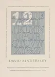 David Kindersley, Untitled, 1983 silkscreen sheet 64 x 45cm (3) .