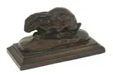 Untitled by Antoine-Louis Barye, bronze, sold Mar 2021