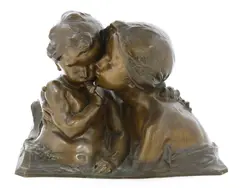 Henri Pernot, Untitled, a patinated bronze sculpture