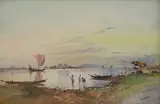 Maung Saya Saung, Untitled, watercolour 24 x 37cm