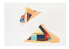 Tom Wesselmann, Study for Bedroom Painting #71 (Double Drop-Out), 1982, Acryl und Bleistift auf Hadernpapier