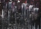 Patrik Hábl, A Landscape with Clouds, 2016-2018, acrylic on canvas