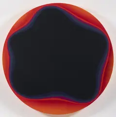 Jan Kaláb, A Blue Jellyfish, 2019, acrylic on canvas