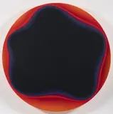 Jan Kaláb, A Blue Jellyfish, 2019, acrylic on canvas