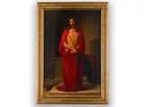 Heinrich Mücke, Christ with Arma Christi, Second half of 19th century, Oil on canvas