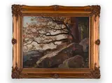 Alois Kirnig, View, 1891, Oil on canvas on cardboard