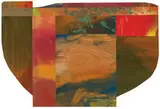 Sam Gilliam, Echo I, 1995, Acrylic on wood