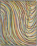 Sol LeWitt, Wavy Lines on Gray, 1998, The complete set of three woodcuts on Awa-Kozo Japanese paper