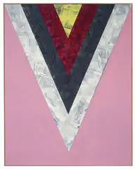 Kenneth Noland, Songs: Yesterdays, 1985, Acrylic on canvas