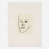 Sam Francis, Self-Portrait (SF-020), 1973, lithograph in colors on BFK Rives