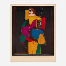 Richard Lindner, Heart (from the After Noon portfolio), 1969, lithograph in colors on Arches
