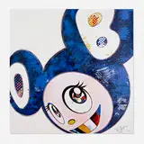 And Then x 727 (Ultramarine: GUNJO) by Takashi Murakami, 2013, offset lithograph in colors, sold Apr 2024
