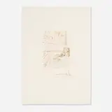 Salvador Dalí, L'Ange Gabriel (from the Le Décameron portfolio), 1972, drypoint in colors on Arches