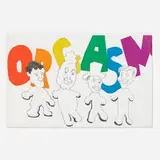 Jim Dine, Orgasm (from the Oo La La portfolio)