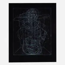 Sphinx by Marc Quinn, 1995, etching, sold Apr 2024
