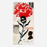 Donald Baechler, Thistle, 1999, lithograph in colors
