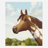 Tom Palmore, Pecos Bill, lithograph in colors