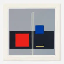 Jean Gorin, Untitled, 1976, screenprint in colors