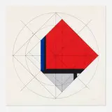 Jean Gorin, Untitled, screenprint in colors