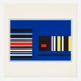 Jean Gorin, Untitled, 1976, screenprint in colors