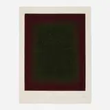 Adja Yunkers, Icon II, 1980, etching in colors with screenprint and aquatint on Arches Cover