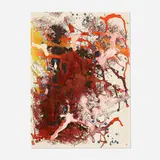 Dwinell Grant, Accretion II, 1978, ink and watercolor on board