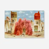 Tobias Musicant, The Sphinx, acrylic polymer on Masonite