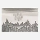 Robyn O'Neil, Blind Grouping II, 2011, graphite on paper