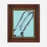 Untitled by Hunt Slonem, 2016, oil on panel in artist's frame, sold Mar 2024