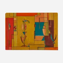 José Mijares, Untitled, 1959, casein on cardboard